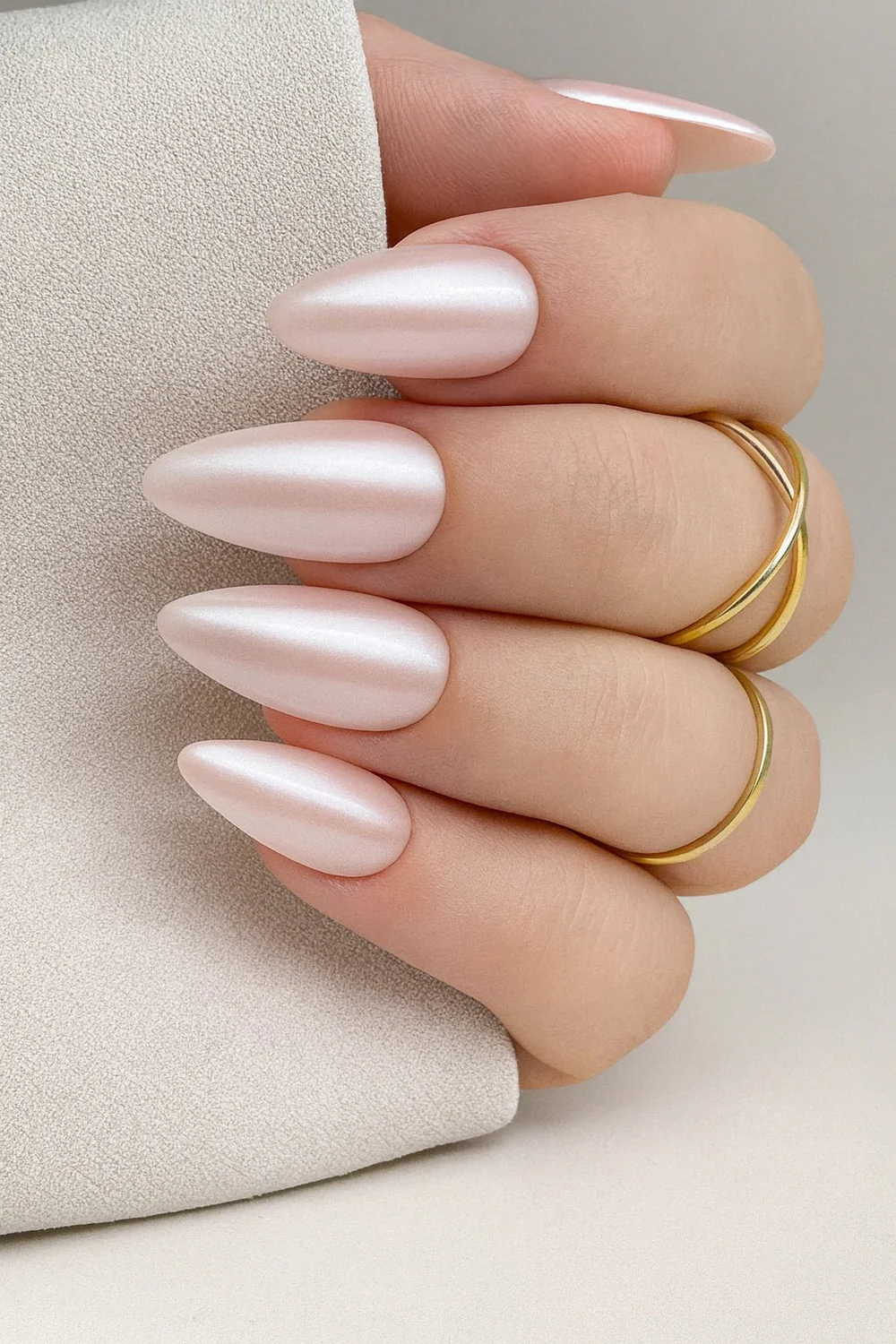Crystal Veil Premium Press-On Nails