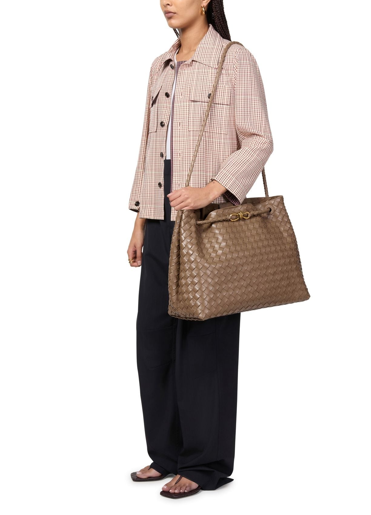 Smooth Leather Large Bag