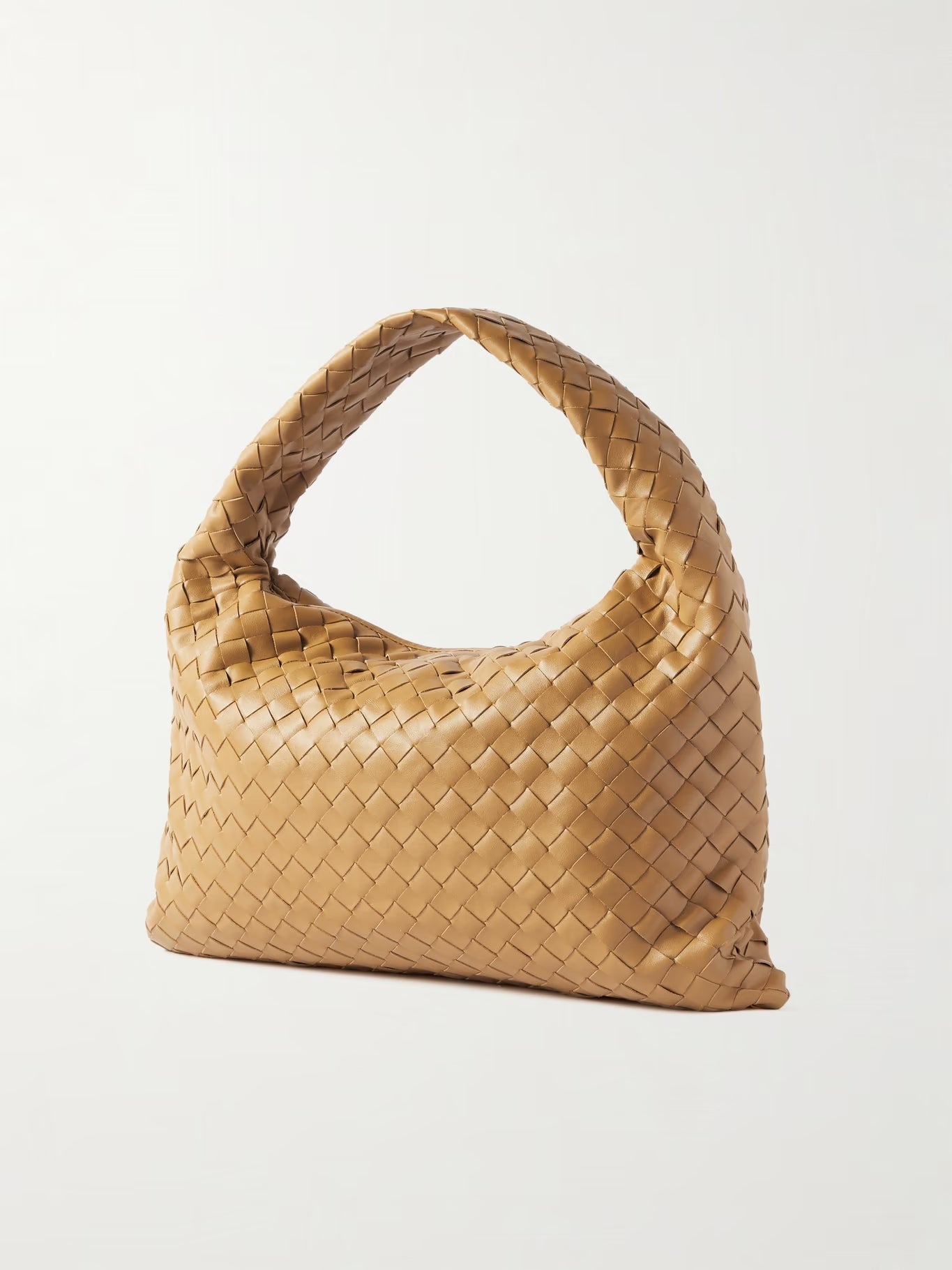 Large Leather And Denim Tote