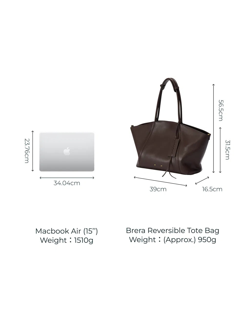 Convertible Tote Bag Large In Dutch Calfskin And Suede
