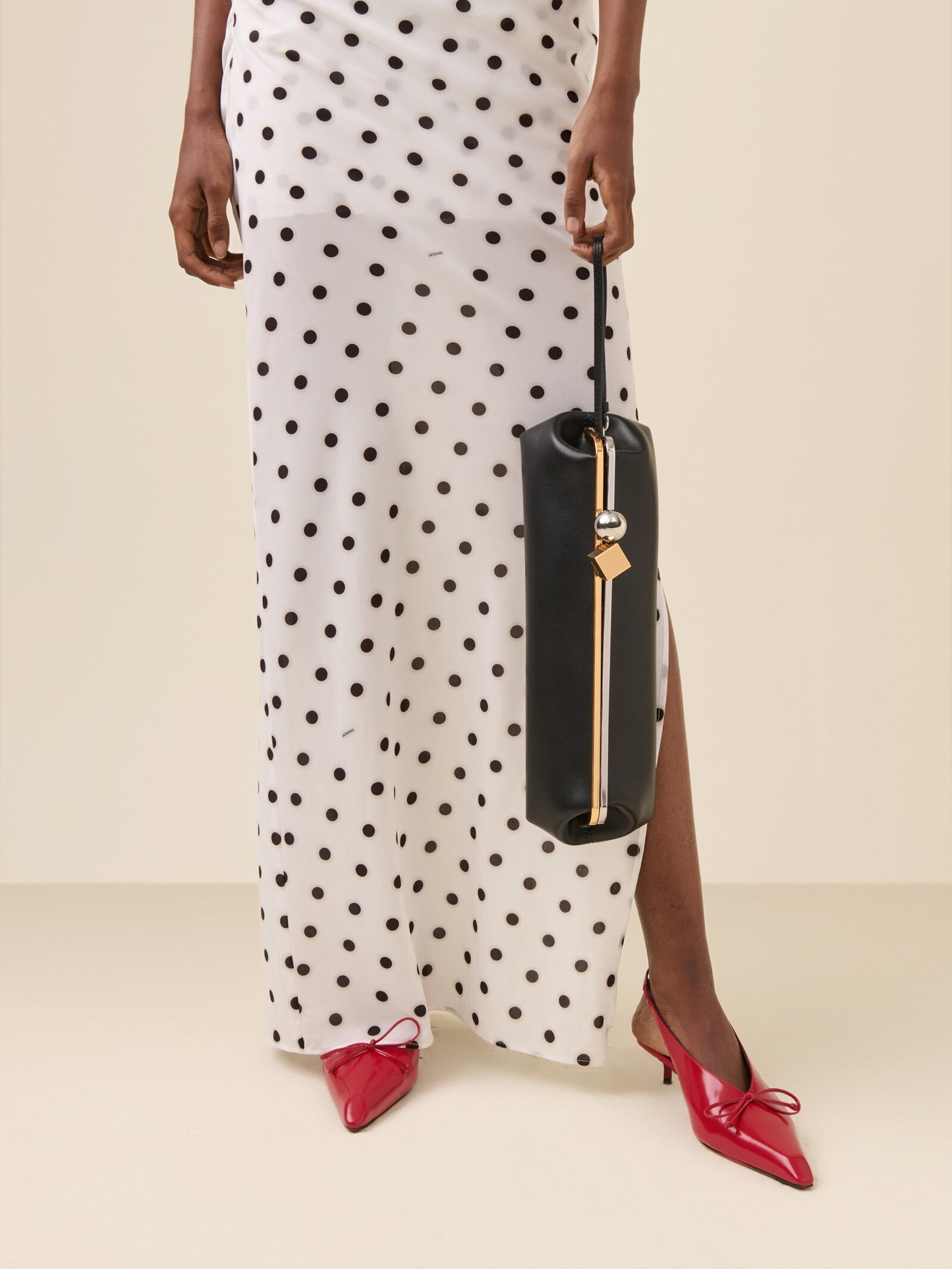 The Salon Leather Clutch