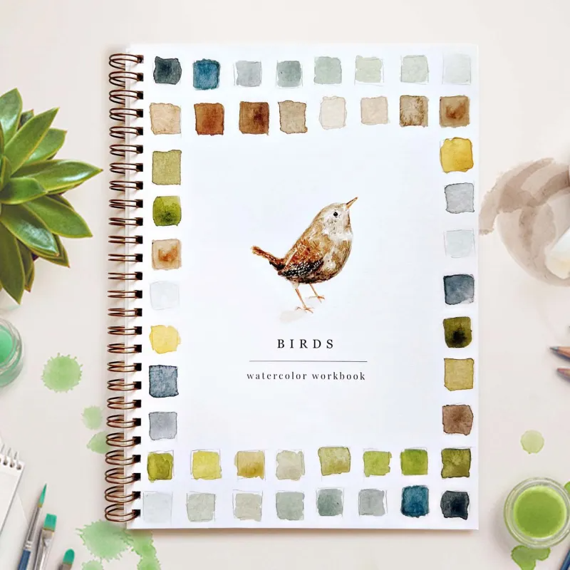 Watercolor Workbook Say Goodbye To Anxiety Awaken Your Artistic Talent