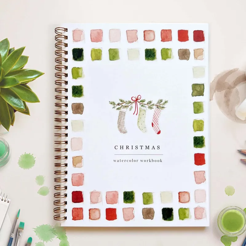 Watercolor Workbook Say Goodbye To Anxiety Awaken Your Artistic Talent