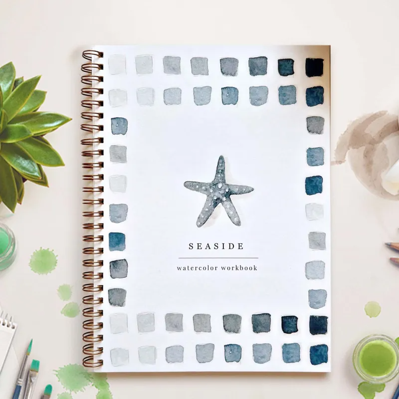 Watercolor Workbook Say Goodbye To Anxiety Awaken Your Artistic Talent