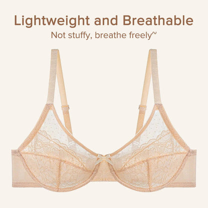 Full Coverage Lace Minimizer Bra