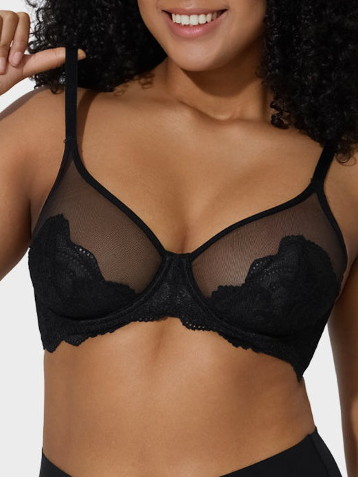 Full Coverage Lace Minimizer Bra