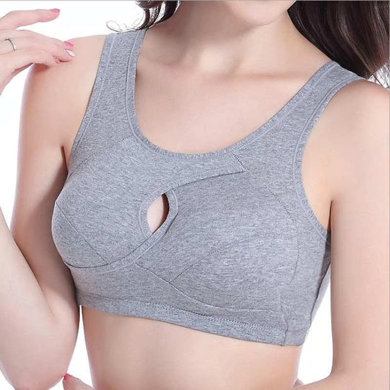 Pure Cotton Instantly Lifts Anti-Sagging Wirefree Bra