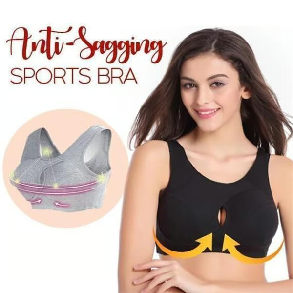 Pure Cotton Instantly Lifts Anti-Sagging Wirefree Bra
