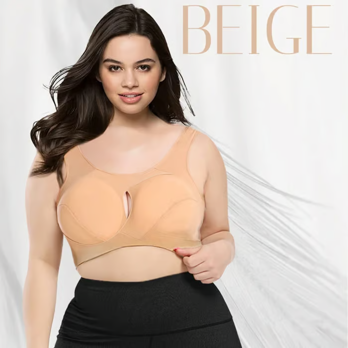 Pure Cotton Instantly Lifts Anti-Sagging Wirefree Bra