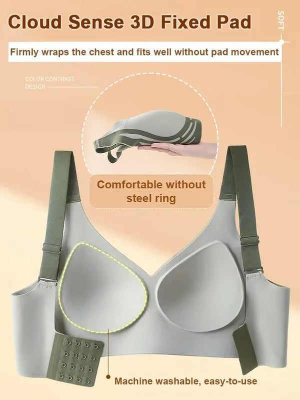 Super Gather Bra | Wireless Push-up Bra