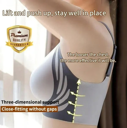 Super Gather Bra | Wireless Push-up Bra