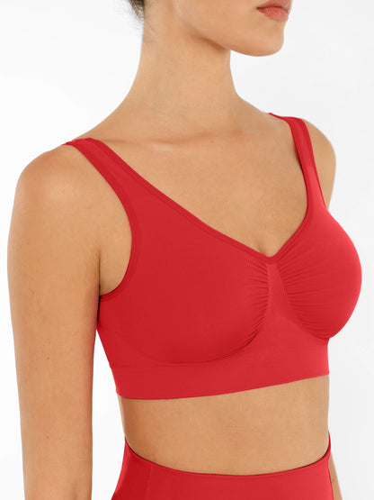 No Underwire Wide Straps Everyday Bra