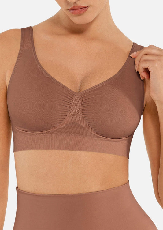 No Underwire Wide Straps Everyday Bra