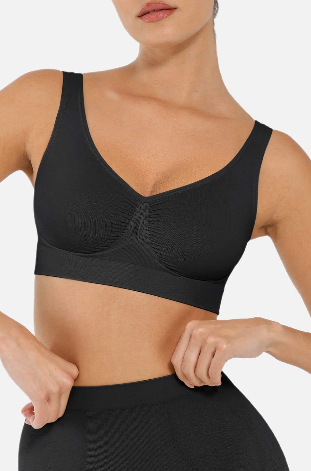 No Underwire Wide Straps Everyday Bra
