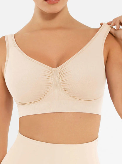 No Underwire Wide Straps Everyday Bra