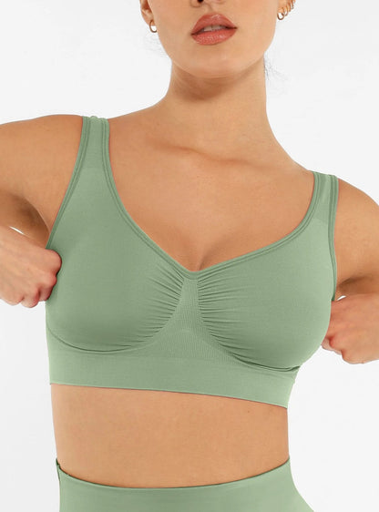 No Underwire Wide Straps Everyday Bra