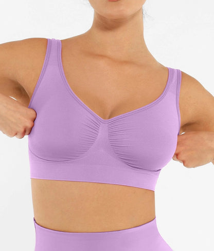 No Underwire Wide Straps Everyday Bra