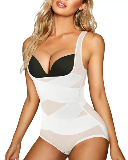 Mesh Tummy Tuck Body Triangle Shapewear
