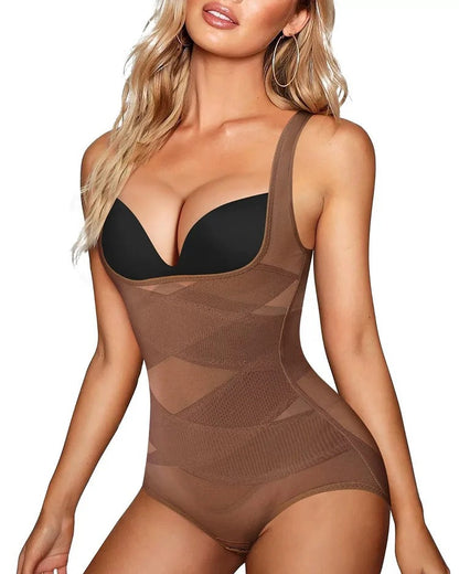 Mesh Tummy Tuck Body Triangle Shapewear