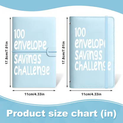 100 Days Money Saving Challenge Coin Envelope BudgetStorage Book