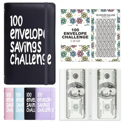 100 Days Money Saving Challenge Coin Envelope BudgetStorage Book