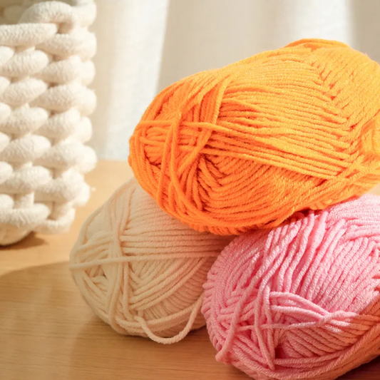 Hand-Knitted Rose Blanket DIY Kit & Ready