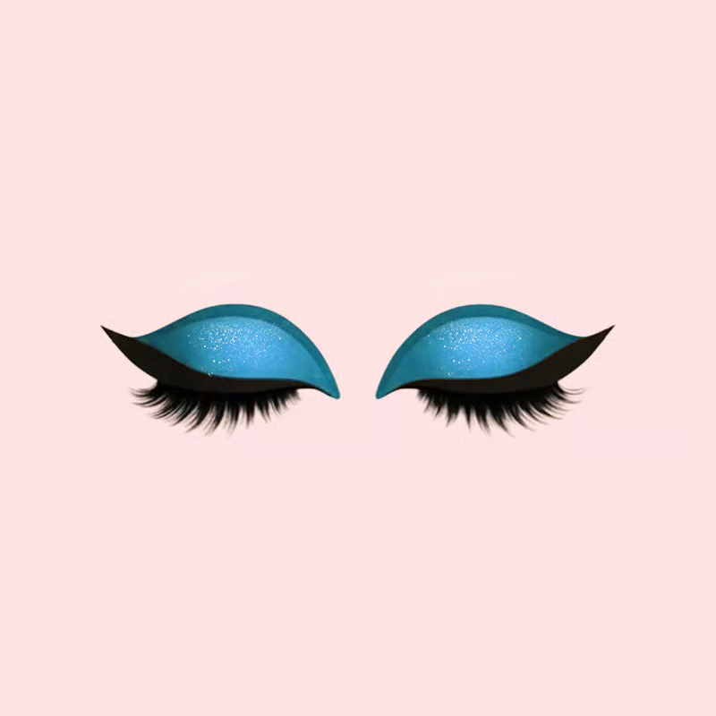 Lazy Eye Shadow Eyelash Patch