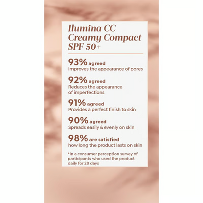 Always Ilumina CC Creamy Compact SPF 50  And Pouch