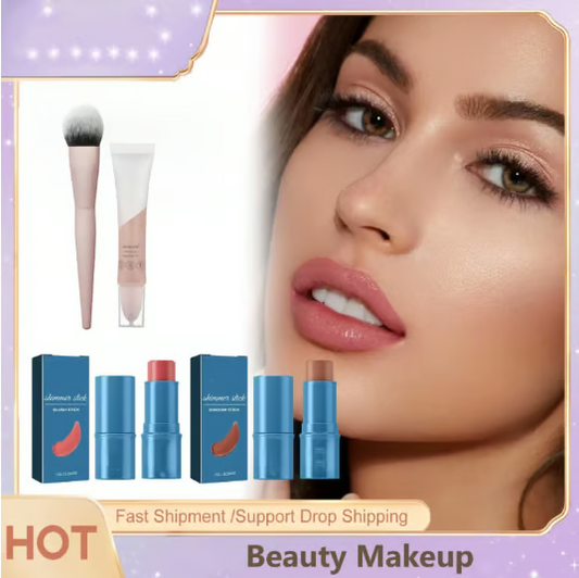 Bronzer/Contour & Blush Stick Bestseller Makeup Combo