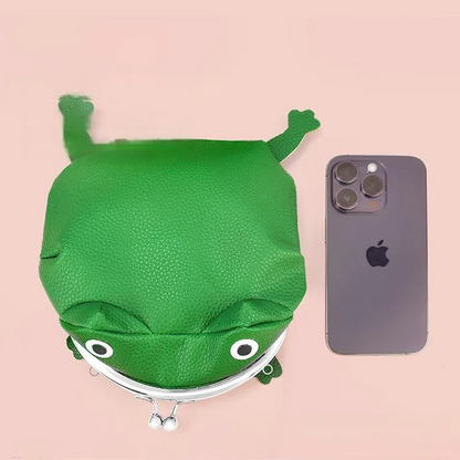 Frog Coin Purse Cartoon Frog Wallet Small Storage Bag