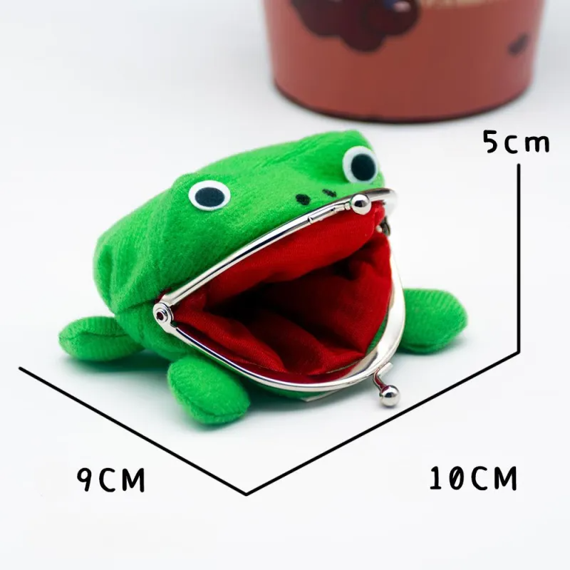 Frog Coin Purse Cartoon Frog Wallet Small Storage Bag