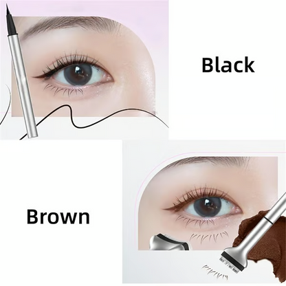2-in-1 Eyeliner & Lower Eyelash Stamp Set