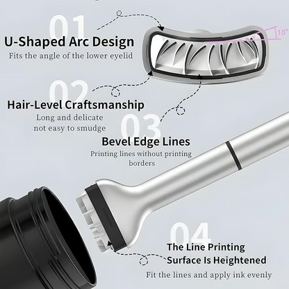 2-in-1 Eyeliner & Lower Eyelash Stamp Set