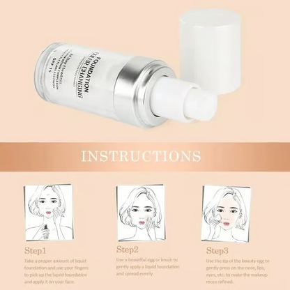 Colour Changing Mature Skin Foundation