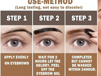 Semi-Permanent Eyebrow Tattoo Gel Paste