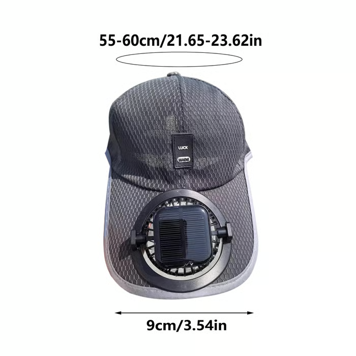 2025 NEW Solar Rechargeable Peaked Cap