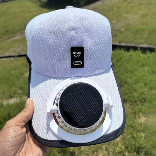 2025 NEW Solar Rechargeable Peaked Cap