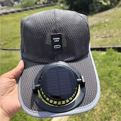 2025 NEW Solar Rechargeable Peaked Cap