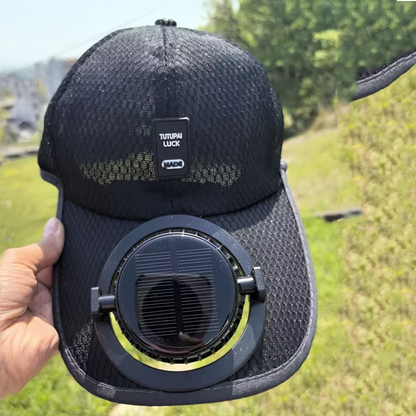 2025 NEW Solar Rechargeable Peaked Cap