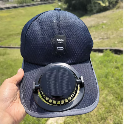 2025 NEW Solar Rechargeable Peaked Cap