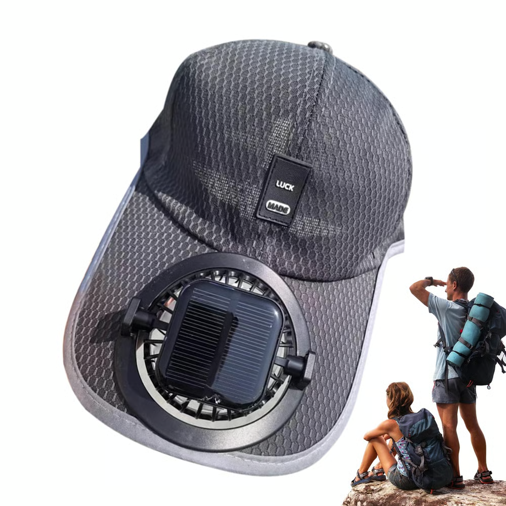 2025 NEW Solar Rechargeable Peaked Cap