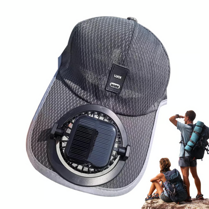 2025 NEW Solar Rechargeable Peaked Cap