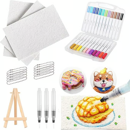 Magic 3D Foam Texture Painting Kit