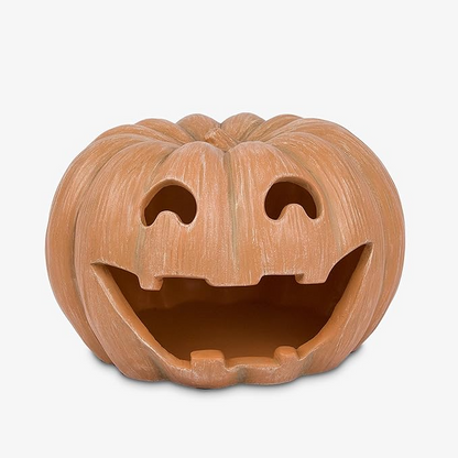Jack-o'-Lantern Pumpkin Tealight Holder