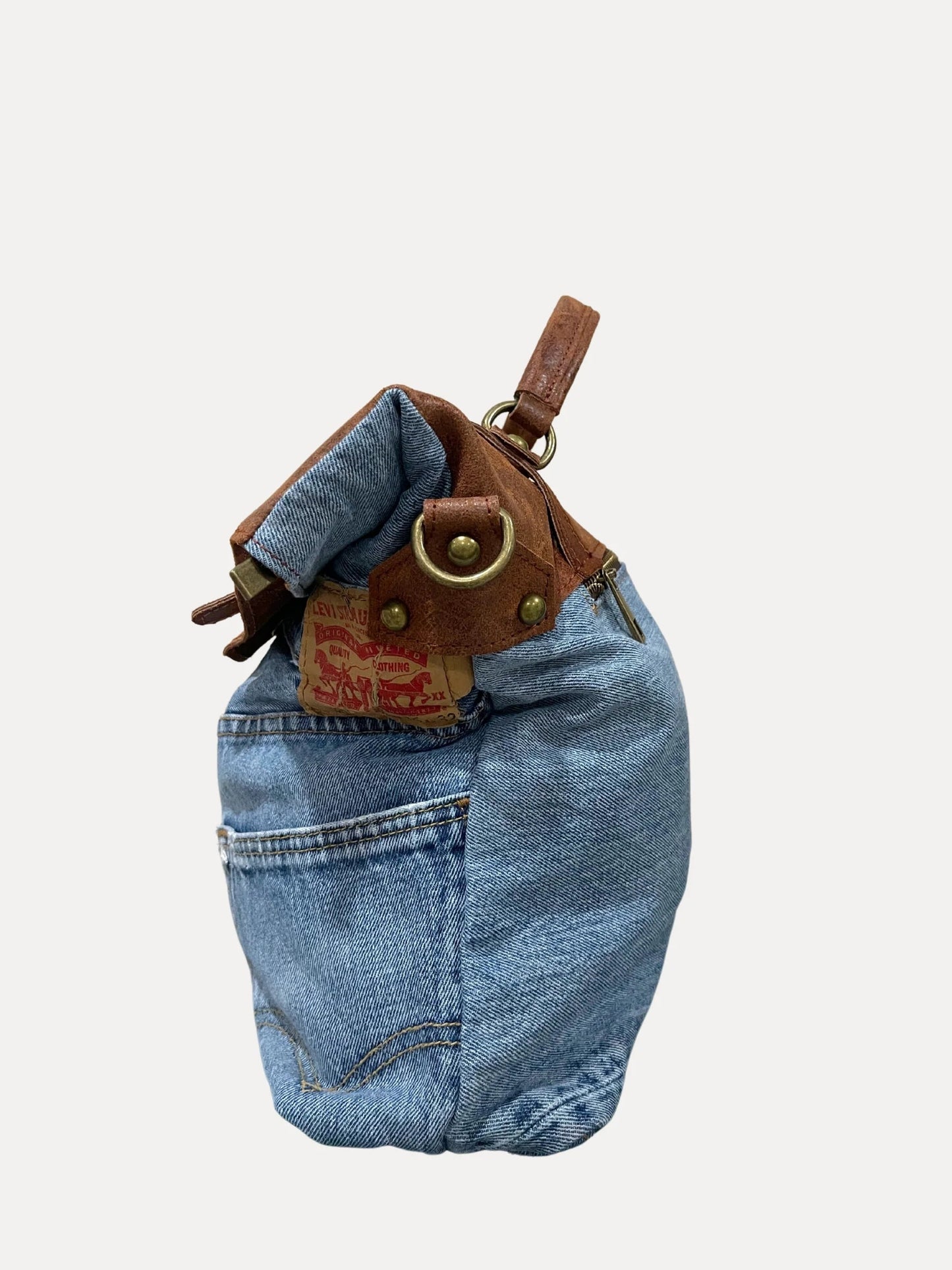 Luxe Denim Handbag