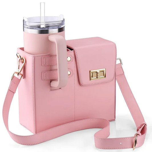Crossbody Bag With Sports Water Bottle Holder For Women