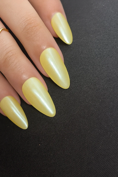 Crystal Veil Premium Press-On Nails