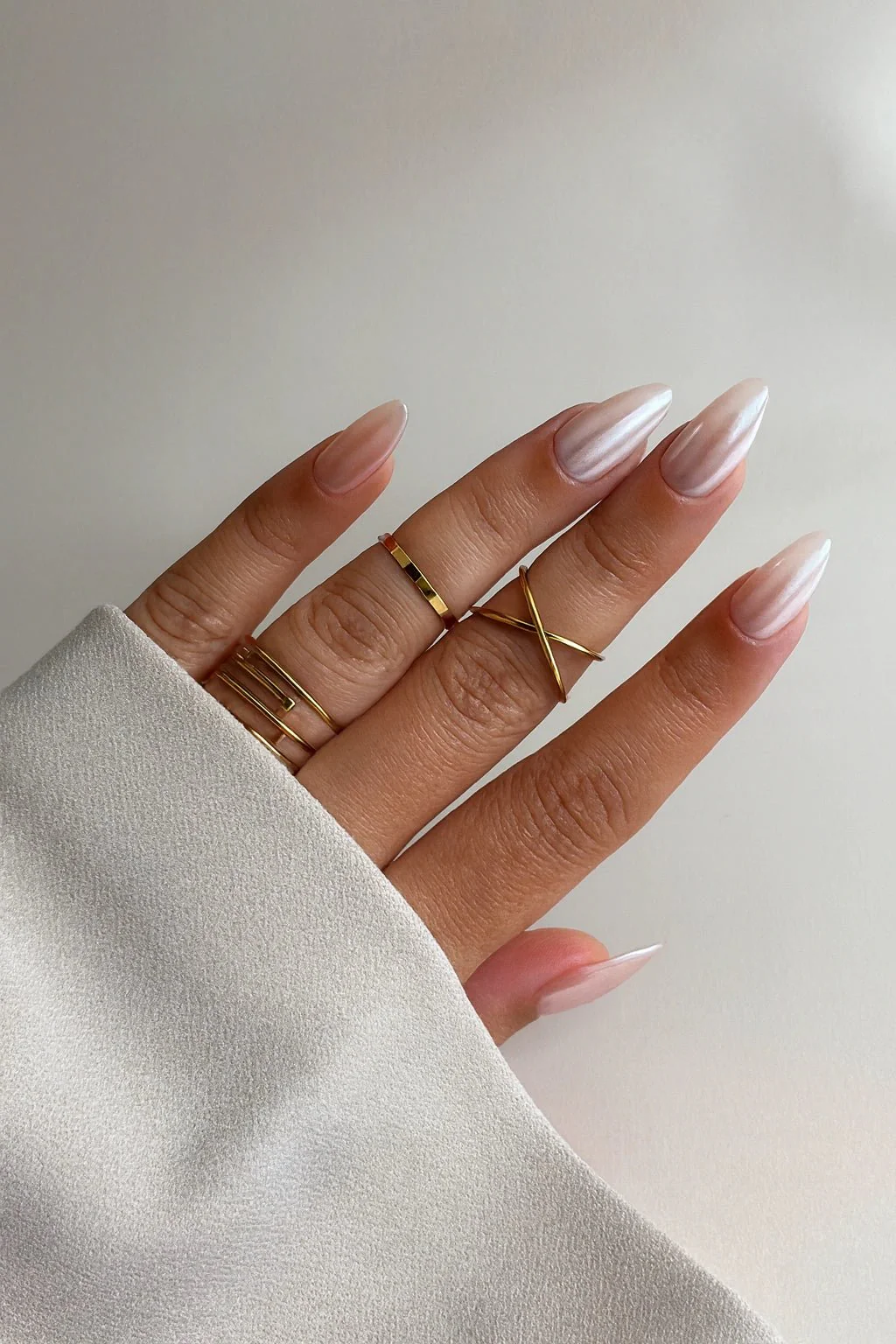 Crystal Veil Premium Press-On Nails