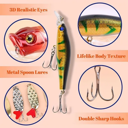 2025 Xmas Holiday Fishing Advent Calendar
