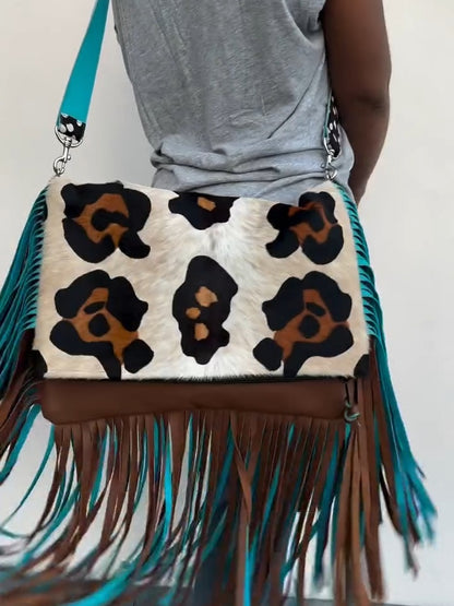 Large Foldover Crossbody Bag
